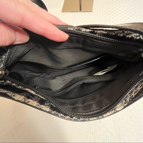 Talbots tartan wool tweed hobo - Picture 10 of 13